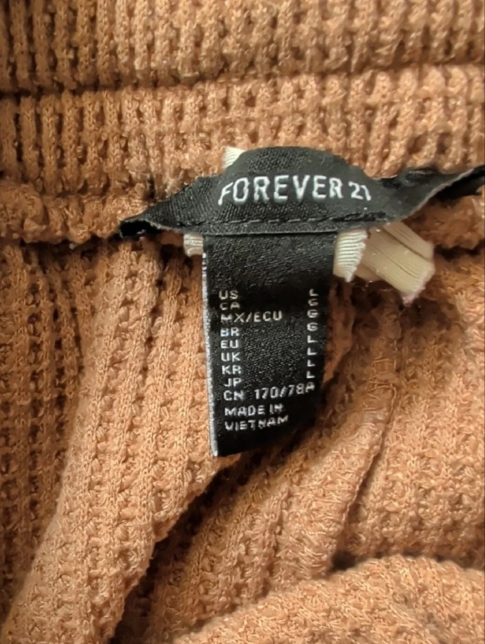 Forever 21 waffle knit